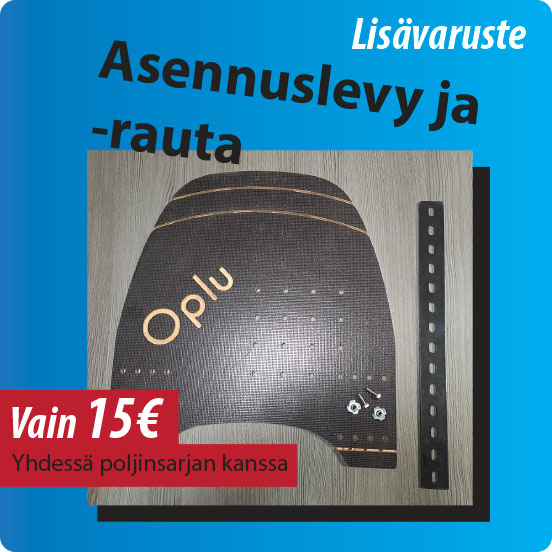 Oplu poljinsarja asennuslevy 15