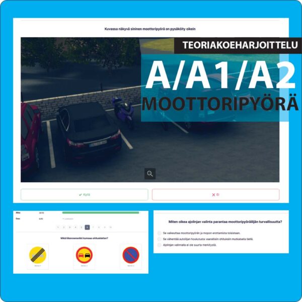 Teoriakoeharjoittelu A Moottoripyörä