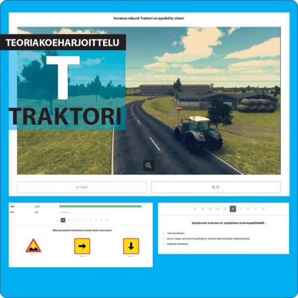 Teoriakoeharjoittelu T Traktori